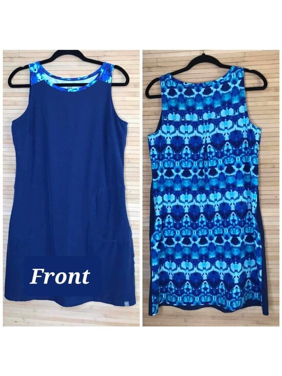 Title nine Dresses & Skirts - TITLE NINE Women's Navy  Sleeveless Active Dress Size M Medium pockets